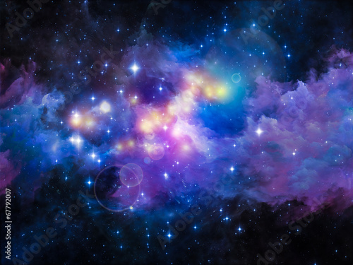 Fototapeta Naklejka Na Ścianę i Meble -  Metaphorical Nebula