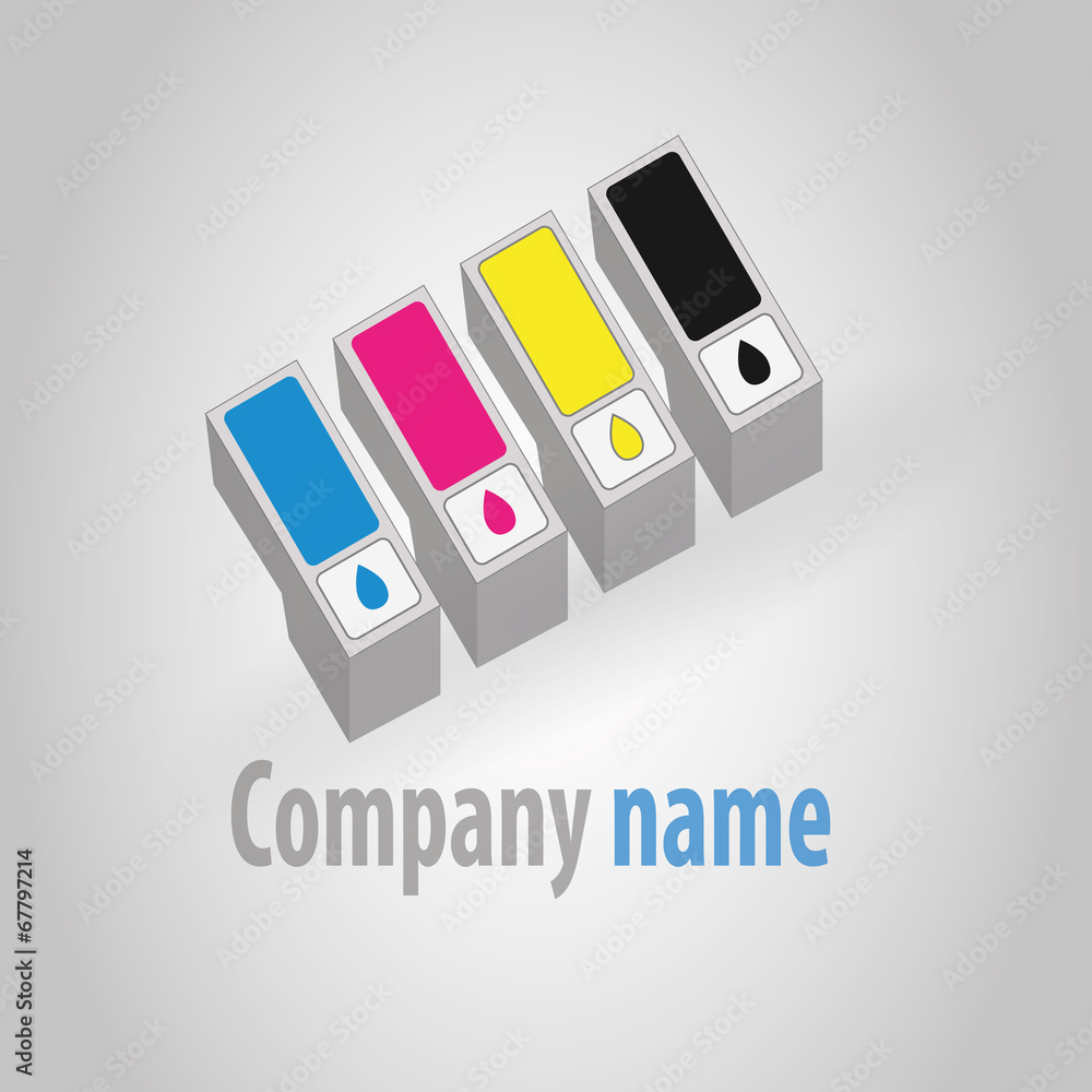 Printer ink cartridges symbol Store 2 Stock Vector Adobe Stock