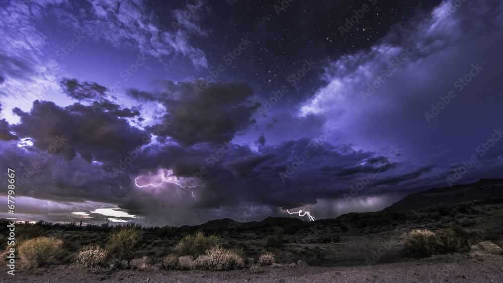 Monsoon Thunderstorm, Mesa, Arizona
