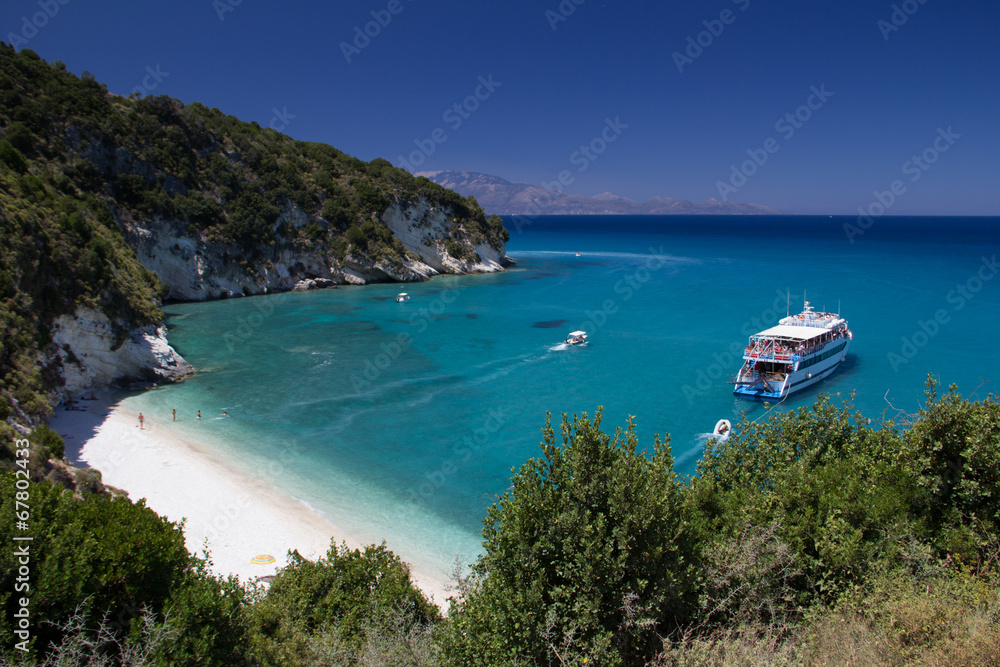 Obraz premium Hidden cove, Zakynthos, Greece