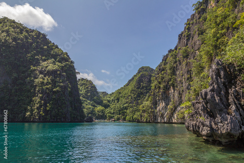 Blue Lagoon in Philippines