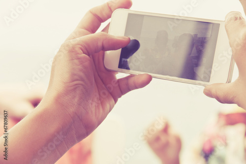 Teenagers With Mobile Phone