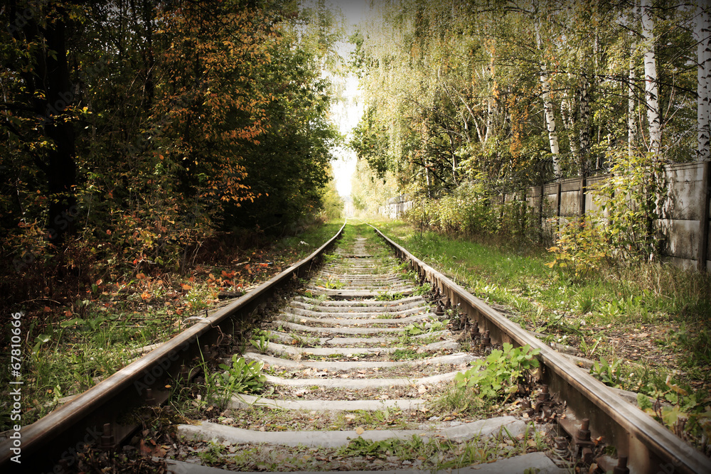 Fototapeta premium railroad