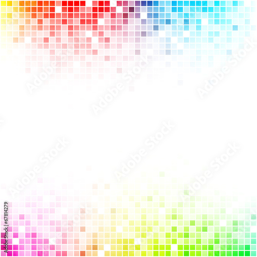 kolorowa mozaika tło wektor photo