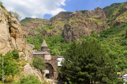Geghard monastery in Armenia