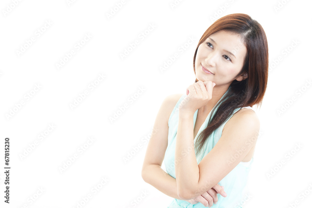 くつろぐ女性 くつろぐ女性