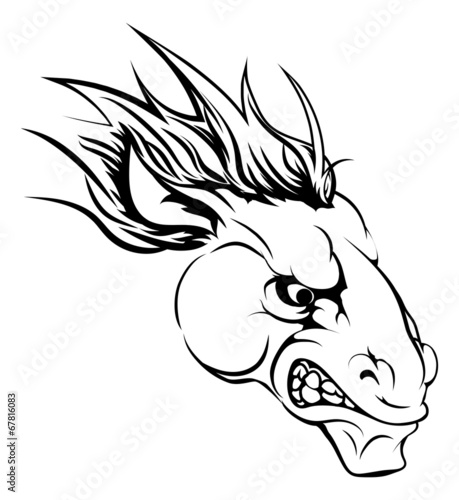 Horse mascot character