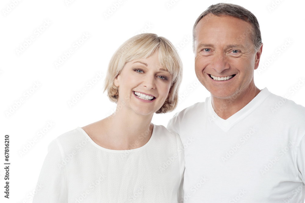 Husband and wife happy together Husband and wife happy together