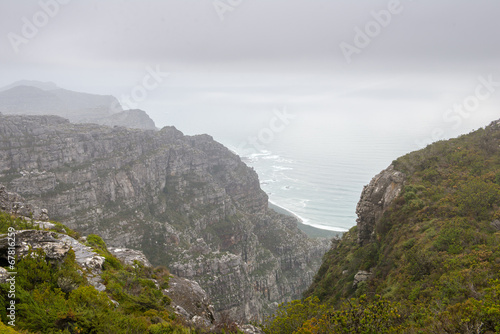 Ascension de Table Mountain en Afrique du Sud