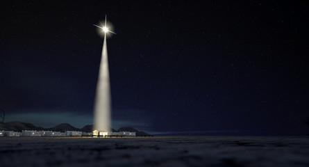 Chistmas Stable In Bethlehem