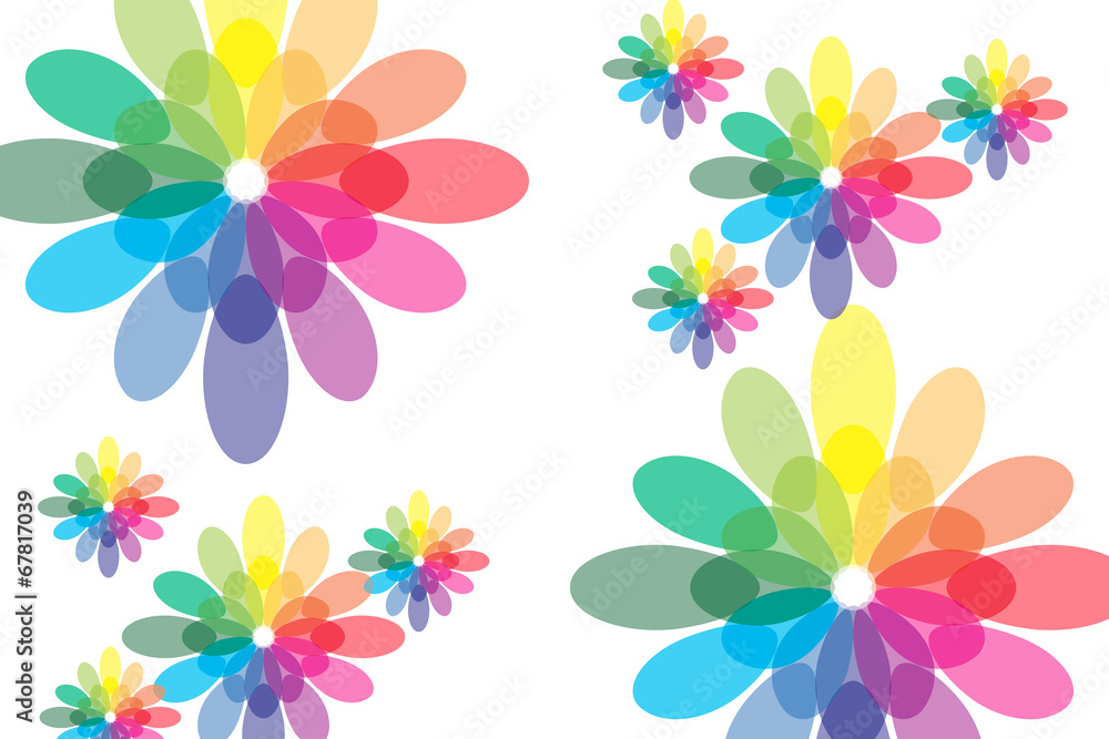 #Background #wallpaper #Vector #Illustration #design #free #free_size #charge_free #colorful #color rainbow,show business,entertainment,party,image 背景素材壁紙 (花, 花がら, 花の模様, 虹色, 七色, レインボー)