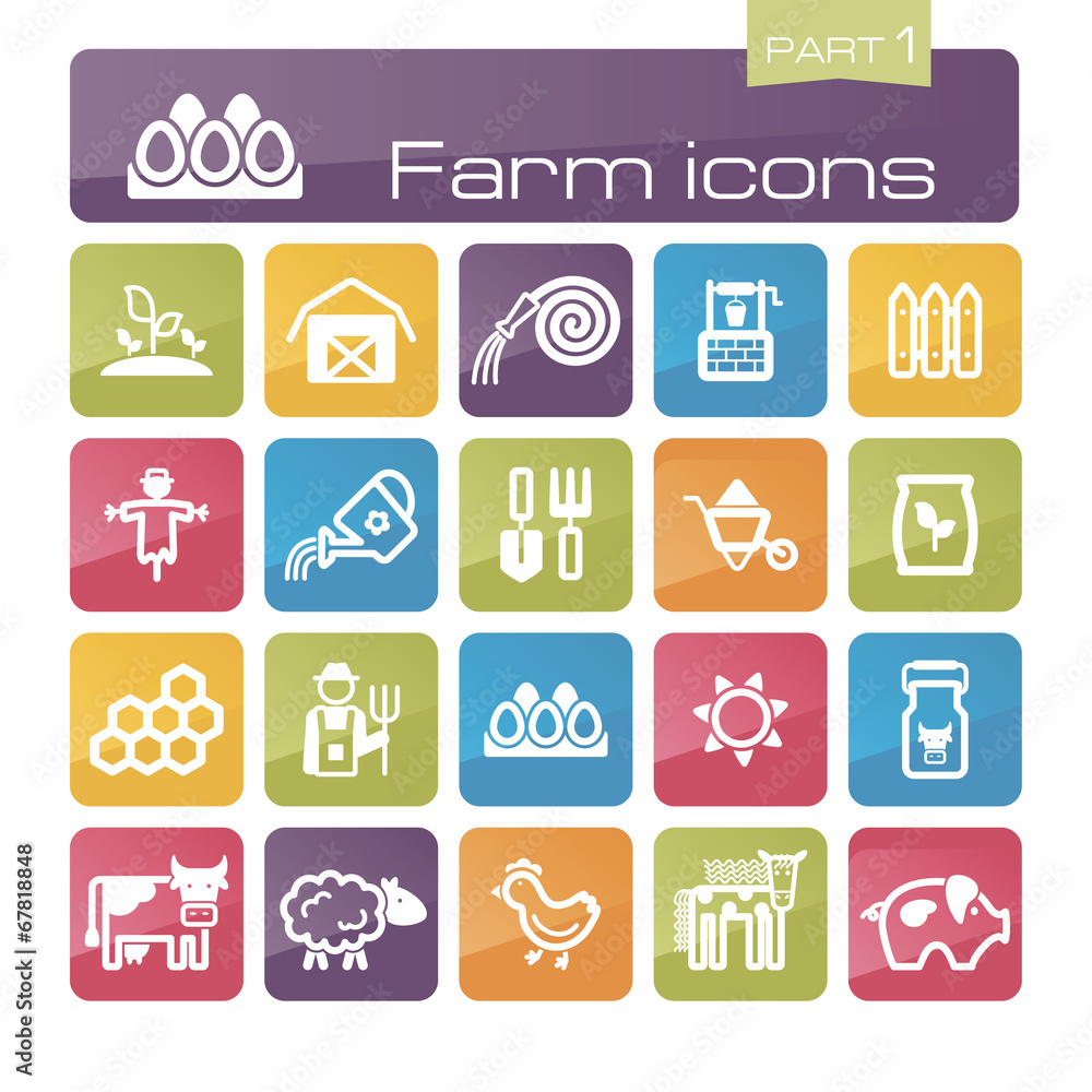 Farm icons part 1 Farm icons part 1