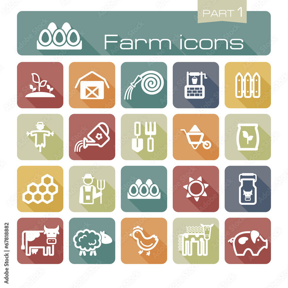 Farm icons part 1 Farm icons part 1