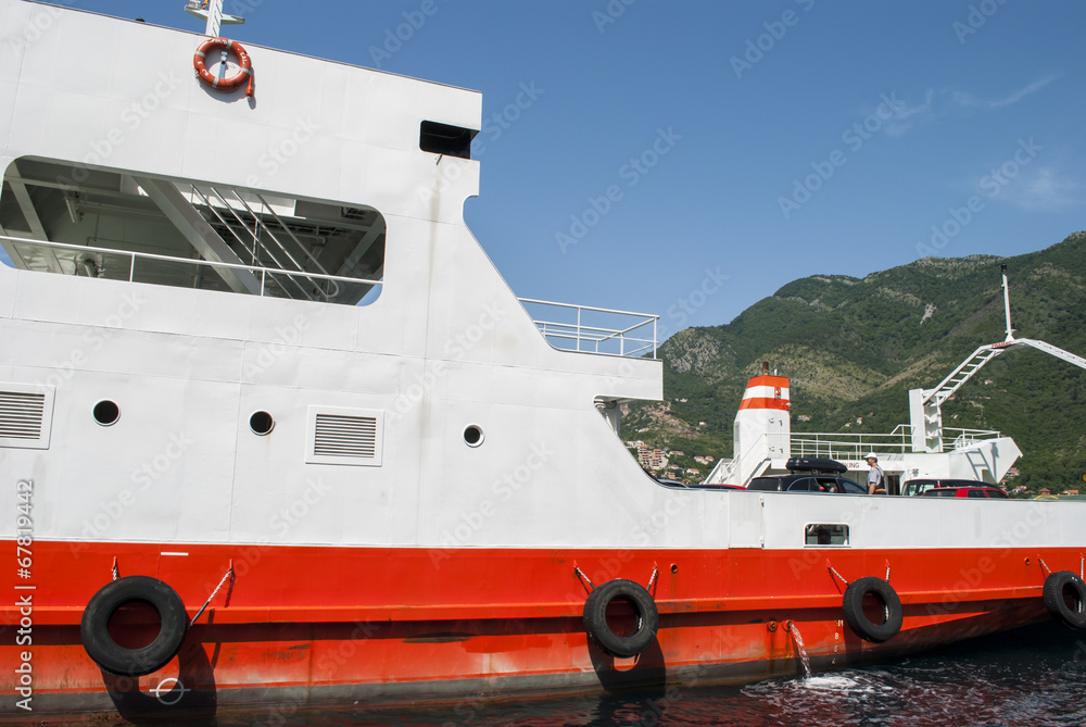 Naklejka premium Ferry Boat