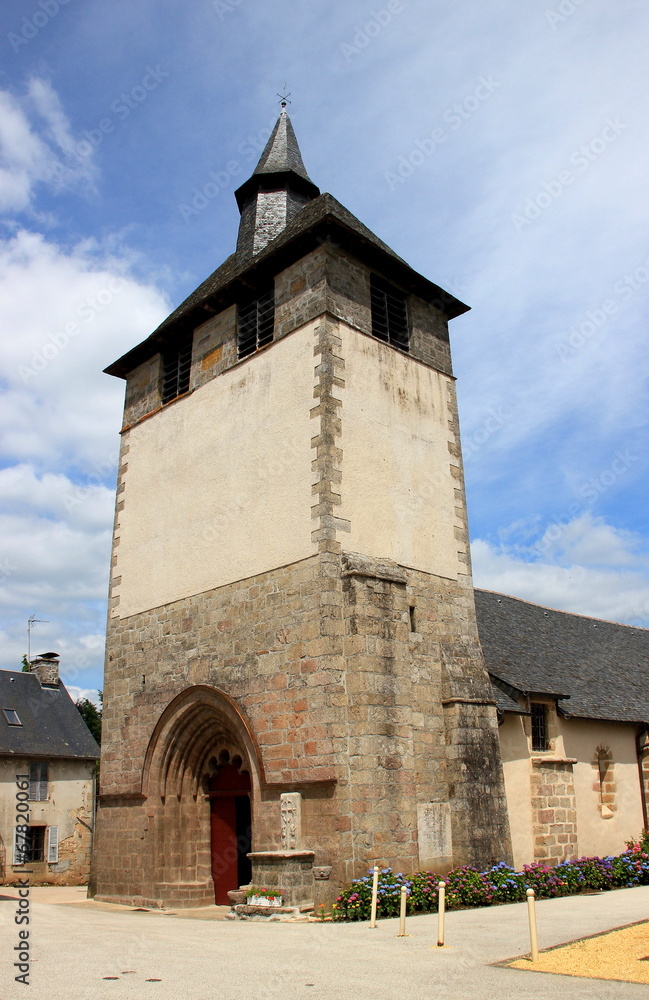 Eglise de Chamberet (Corrèze)