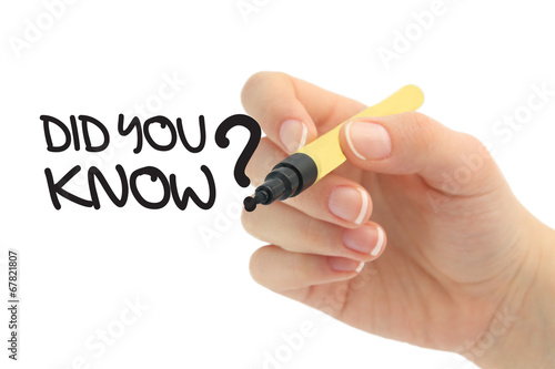 did you know?