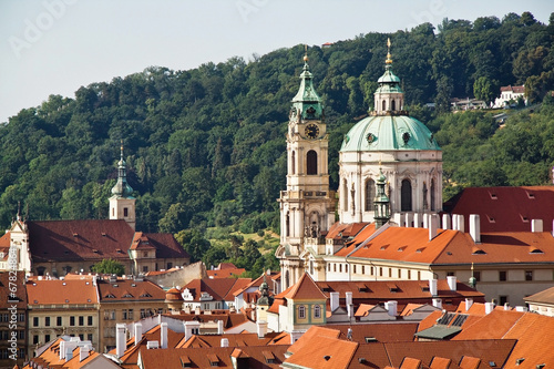 Wallpaper Mural Cityscape view of historical buildings in Prague, Czech Republic Torontodigital.ca