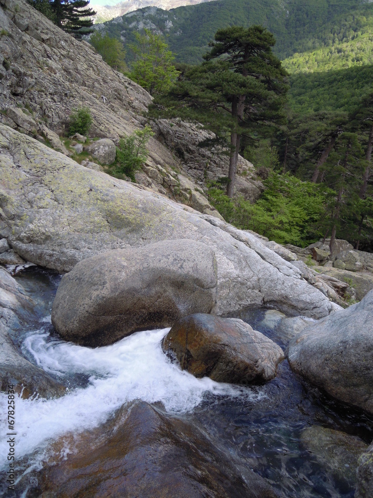 Cascade des anglais en corse