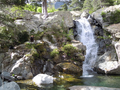 Cascade des anglais en corse photo