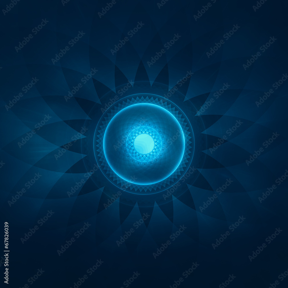 Abstract circular science fiction futuristic background Abstract circular science fiction futuristic background