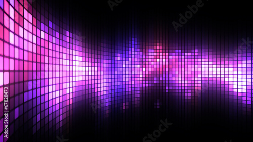 Magenta LED Dance Lights Wall Background