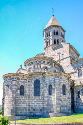 Eglise de Saint-Nectaire en Auvergne