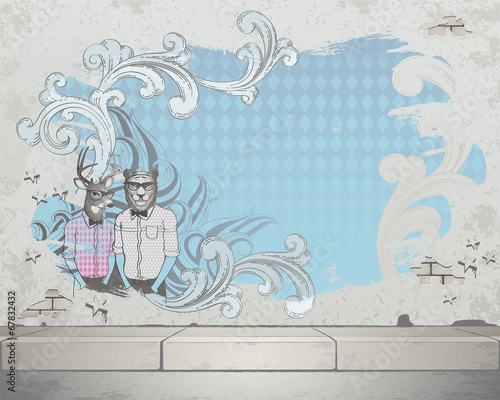 wall background
