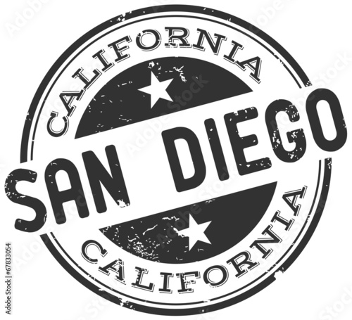 san diego stamp