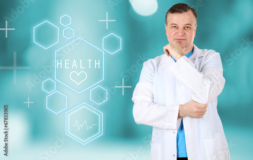 Medical doctor on interior ...