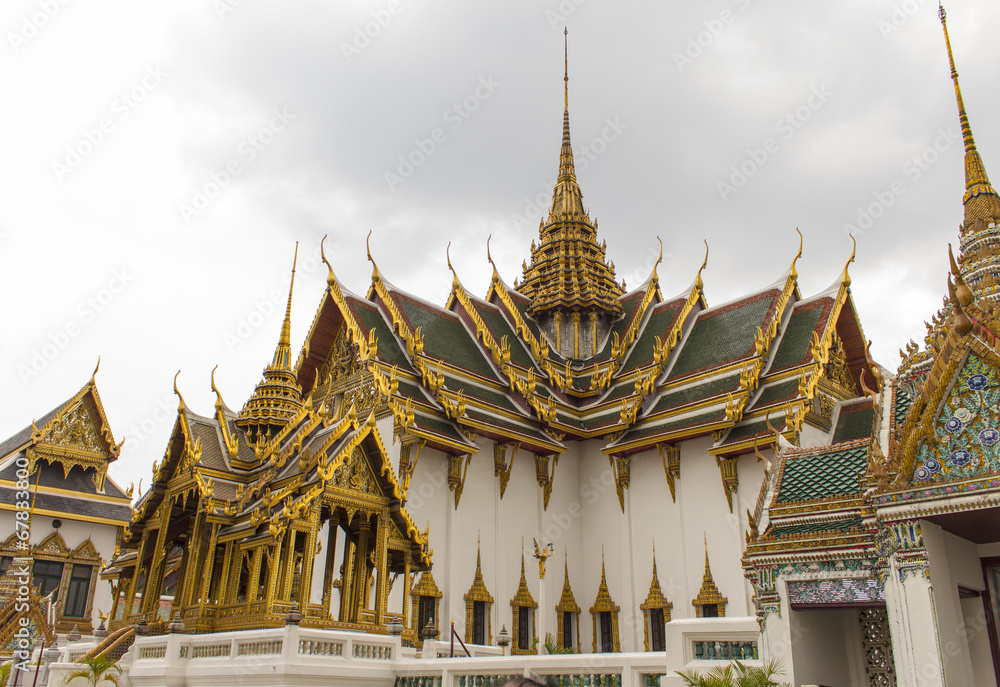 Fototapeta premium temple on the white background
