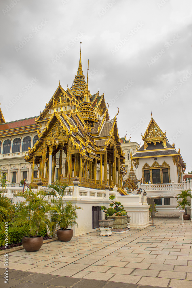 Fototapeta premium temple on the white background