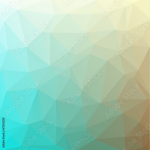 blue brown background with triagles