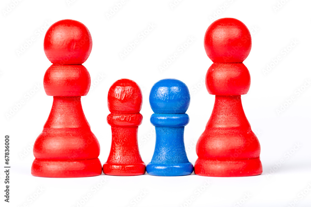 Pawns as methaphor for humans Pawns as methaphor for humans
