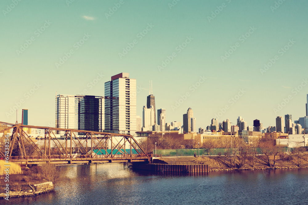 Naklejka premium Chicago