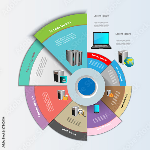 Enterprise application Integration and technology Infographics