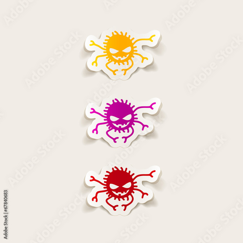 realistic design element: spider