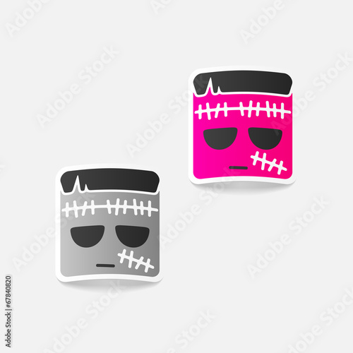 realistic design element: zombie