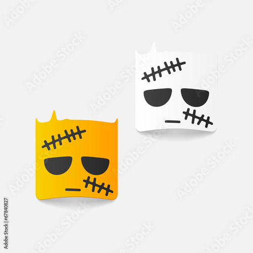 realistic design element: zombie