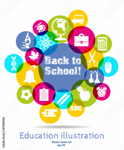 Back to school illustration