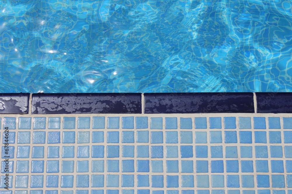 poolside background Swimming pool background water and tiles with copy space stock, photo, photograph, picture, image