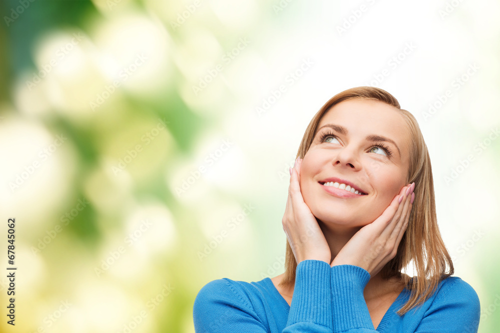 happy young woman happy young woman