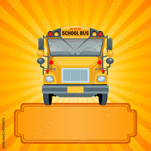 Yellow school bus