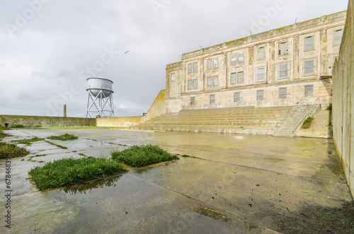 Alcatraz Recreation Yard, San Francisco, California photo