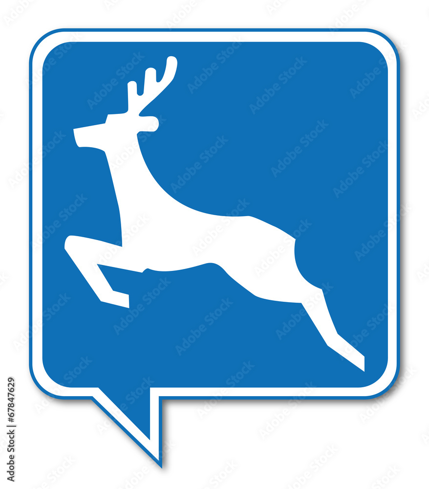 Logo animal sauvage. Logo animal sauvage.