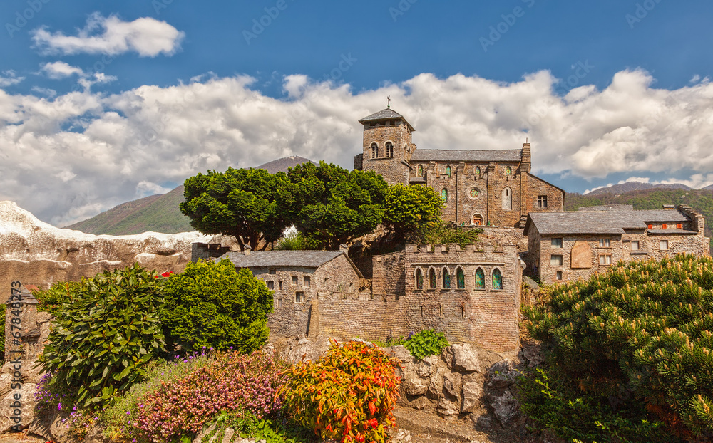Fototapeta premium Castle Valere