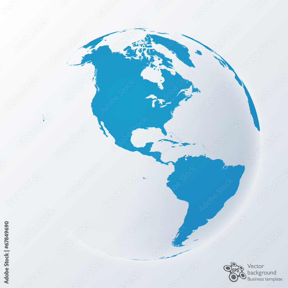 Infographics Vector Backgrounf #Global, World Map, Earth
