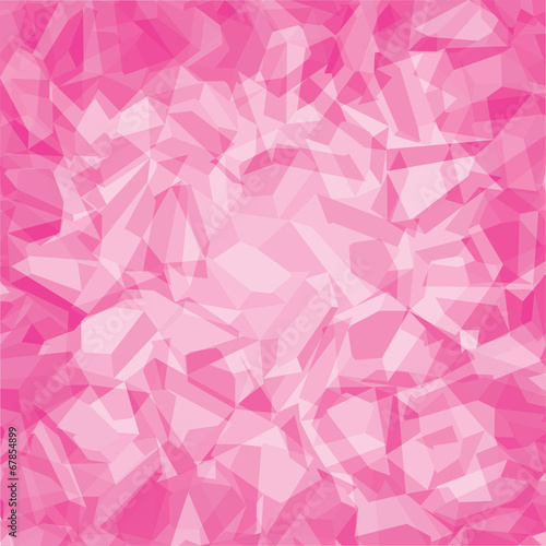 creative random shape triangular pattern pink background vector