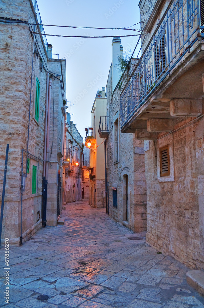 Alleyway. Giovinazzo. Puglia. Italy. Alleyway. Giovinazzo. Puglia. Italy.