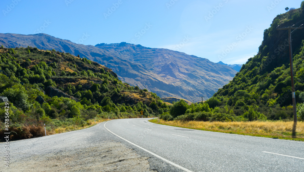 Naklejka premium Picturesque landscape