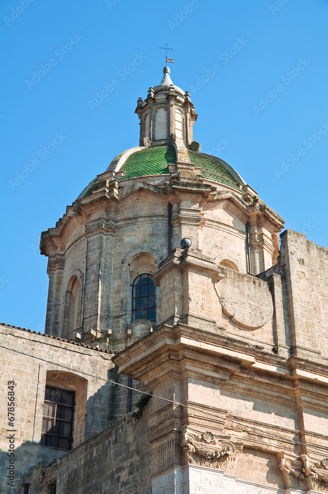 Fototapeta premium Church of St. Domenico. Altamura. Puglia. Italy.